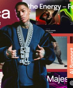 Muzica 1.0.0 - Music, Band & Singer WordPress Theme