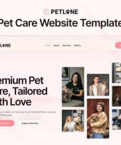 Petlone  - Premium Pet Care Elementor Template