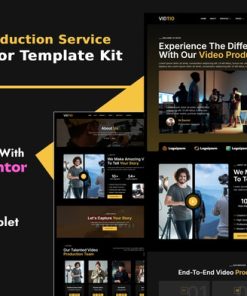 Vidtio  - Video Production Elementor Template Kit