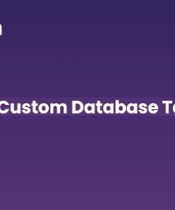 ACF Custom Database Tables 1.1.5
